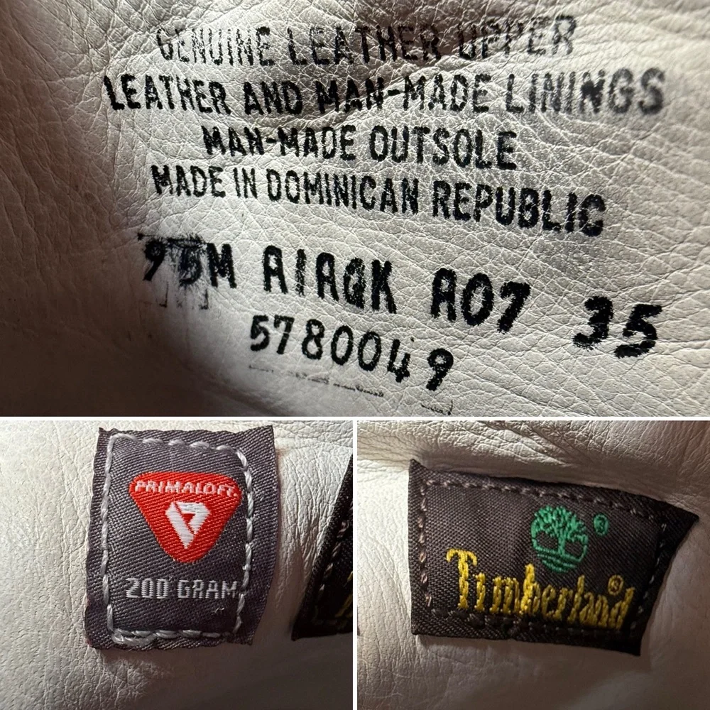 Timberland Women’s 6-Inch Premium Waterproof Boots Pink Leather PrimaLoft Size 9 - Picture 10 of 14